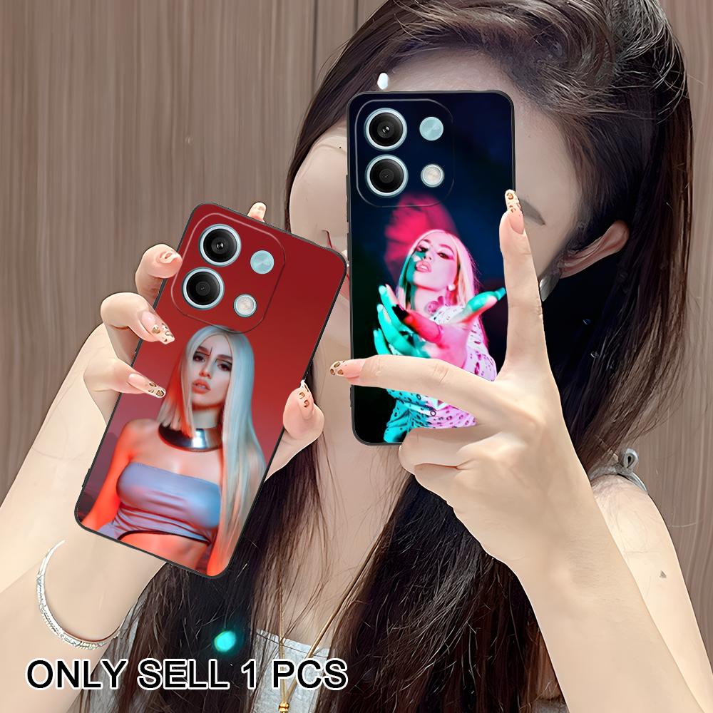 Fashion Ava Max Matte TPU Mobile Phone Case for POCO F8 F7 F6 F5 F4 F3 F2 Pro GT C75 C71 C65 C61 C40 Pro Ultra Colorful Cover