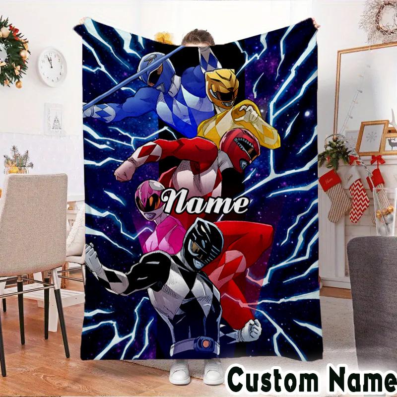 Custom Name Rangers Legacy Throws Blanket Flannel Blankets for Couch Bed Gifts for Men Women Picnic blanket Christmas fan gifts