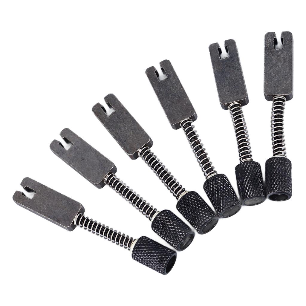 6 sztuk Bezgłowy mostek do gitary elektrycznej Siodełka Precyzyjna regulacja menzury Metalowy bezgłowy mostek do gitary