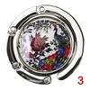 Folding Handbag Bag Purse Hook Hanger Holder Butterfly/Dragonfly/Peacock Gift