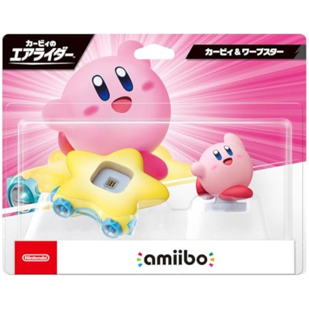 amiibo Kirby & Warp Star (Kirby Air Rider series)
