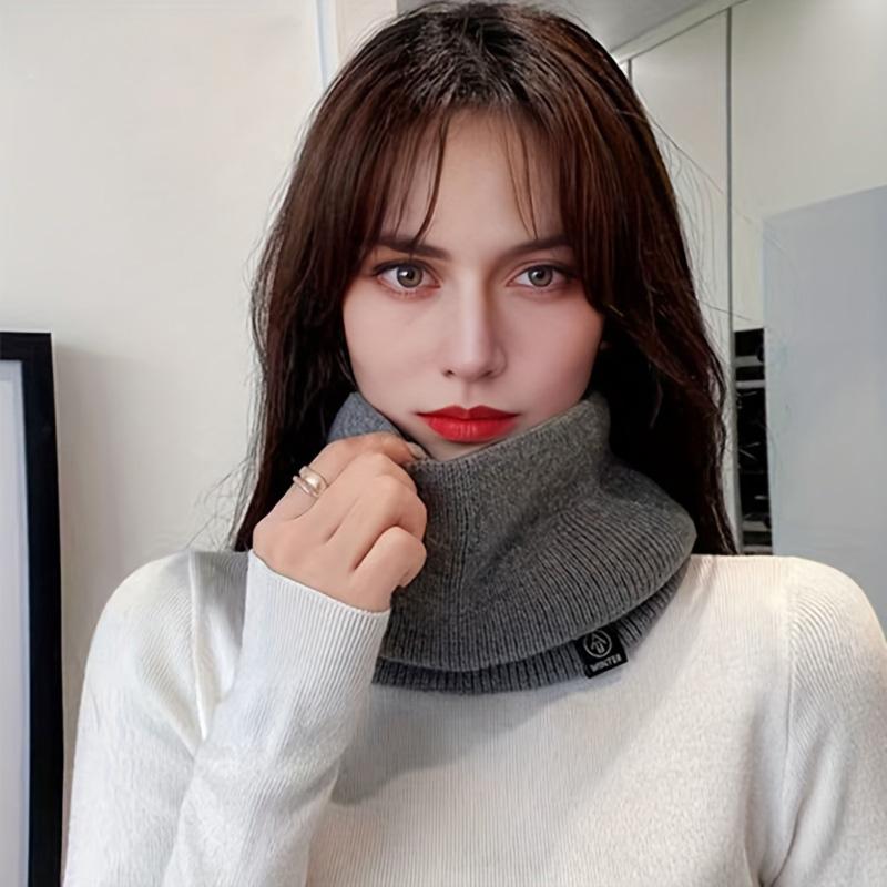 1 Piece Men's and Women's Thickened Knitted Neck Cover To Keep Warm and Cold In Autumn and Winter
