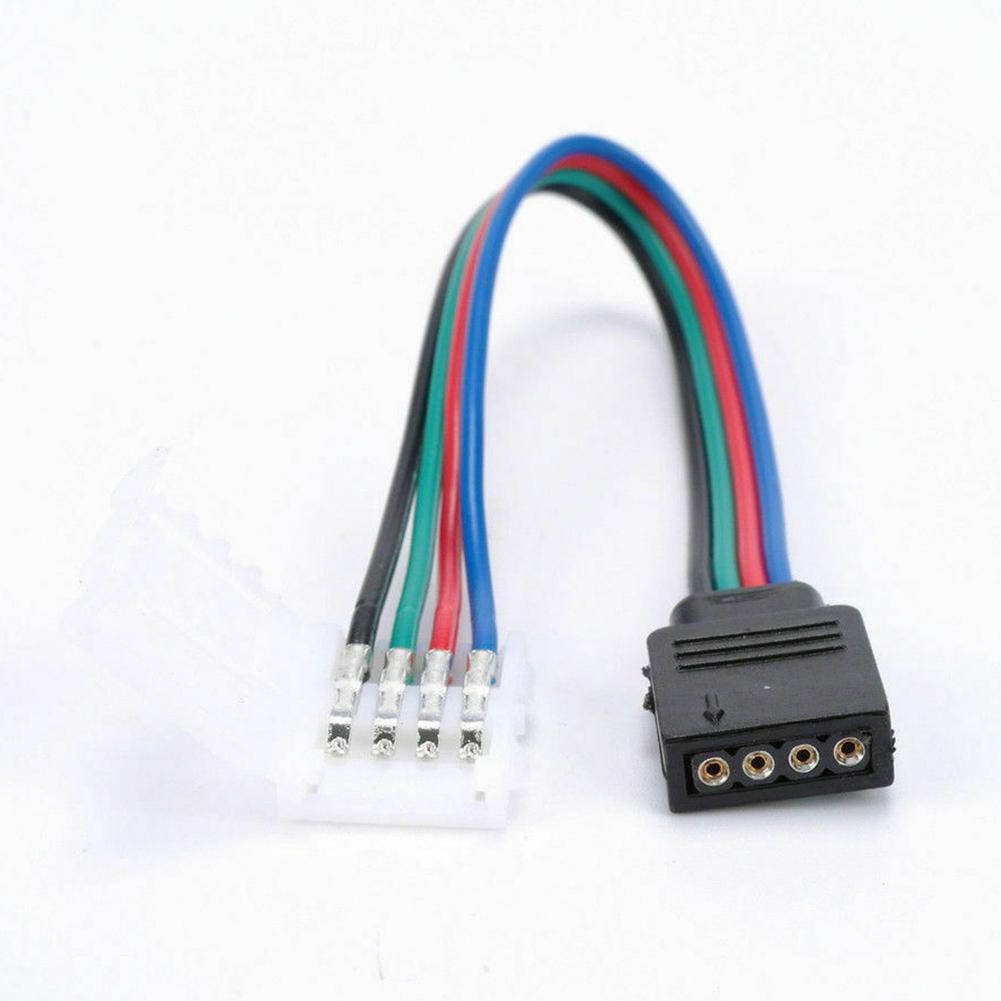 Cable Connector Wiring Harness Male Female Connector Wire PVC Plastic RGB Strip Light 4PIN Combine Light Segments