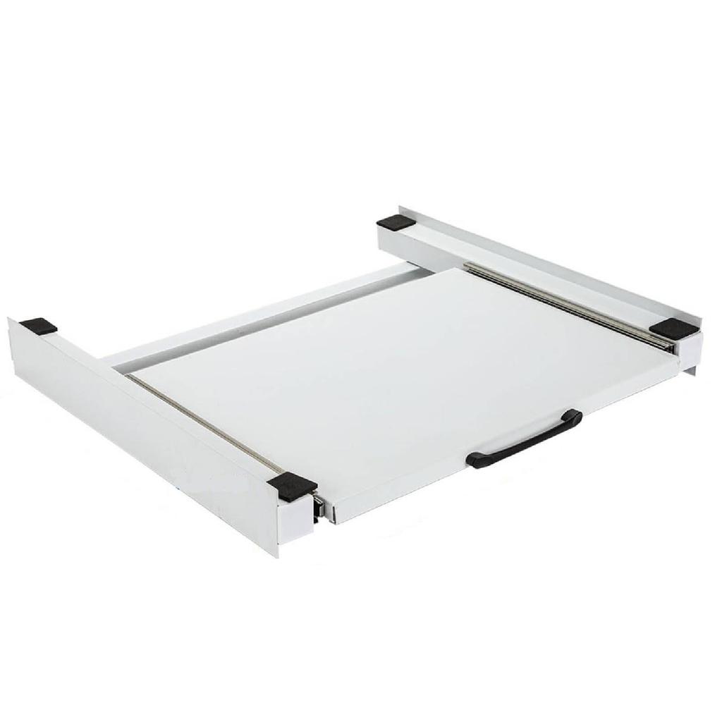 Washer Dryer Stacking Kit Metal Connecting Frame with Pull Out Shelf for Washing Machine Dryers 60cm Wide Appliances