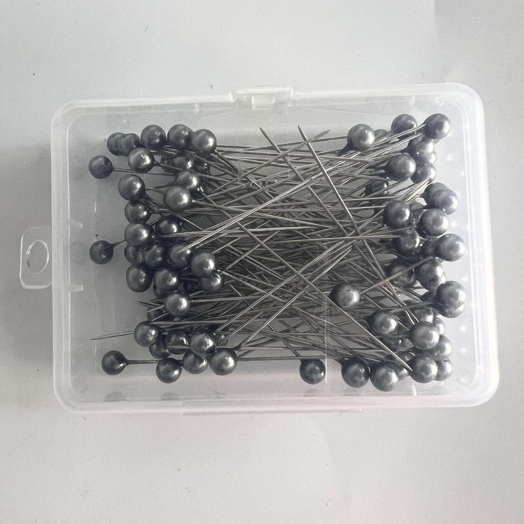 Sewing Patchwork Tools: Plum Blossom Flower Pattern Positioning Pins, 50pcs or 100pcs per Box