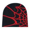 Spider Web Warm Knitted Jacquard Beanie Hat Outdoor Wool Cold Cold Unisex Cold Hat