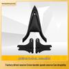 Compatible with Harley Touring 97-08: Triangle Backrest with Detachable Passenger Support