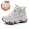 9962 leather high-top shoes children's new versatile autumn and winter platform sports and leisure shoes