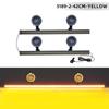 2PCS Car Strobe Lights 96LED Front Windshield Flash Emergency Lamp Bar   for Car Suv Roof Top Strobe Warning Lights Assembly