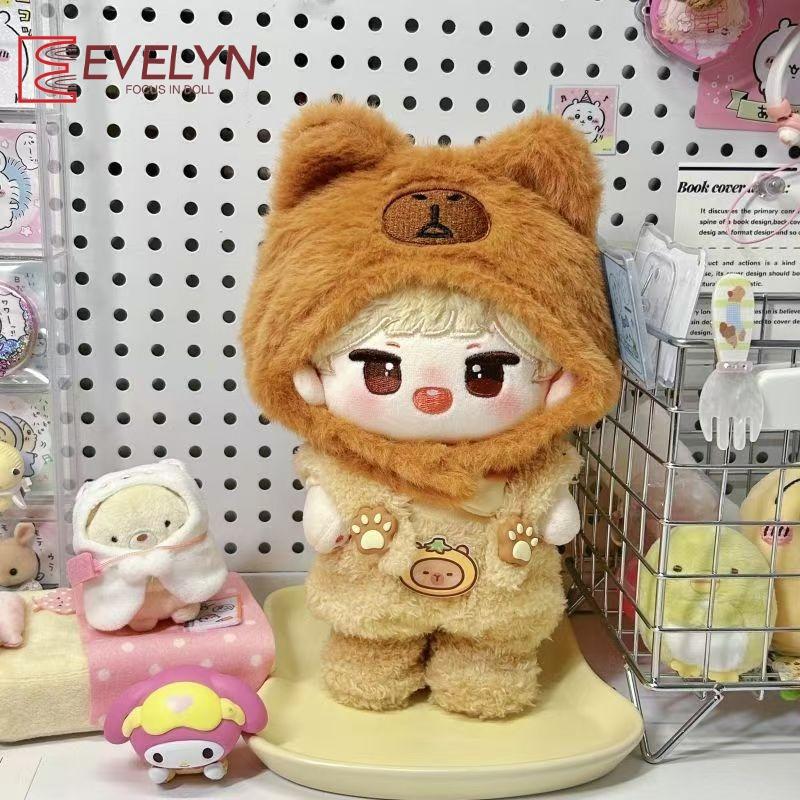 Evelyn Plush Toy 20cm Cotton Doll Clothing No Attribute Cute Set Clothing Doll Replacement Soft Skin Friendly Decoration