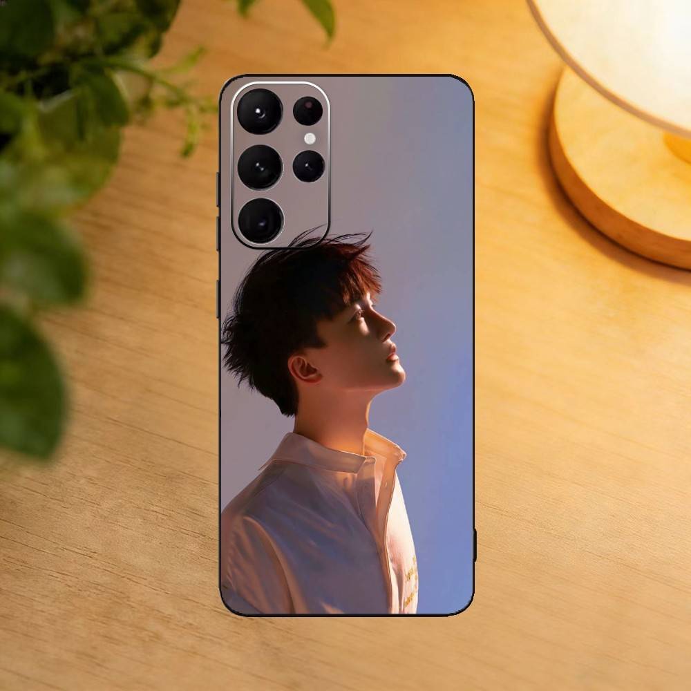 

Charlie Z-Zhou Phone Case For Samsung S25,24,23,22,30,21,10,9,Ultra,Plus,Lite Soft Black Case Samsung S105G