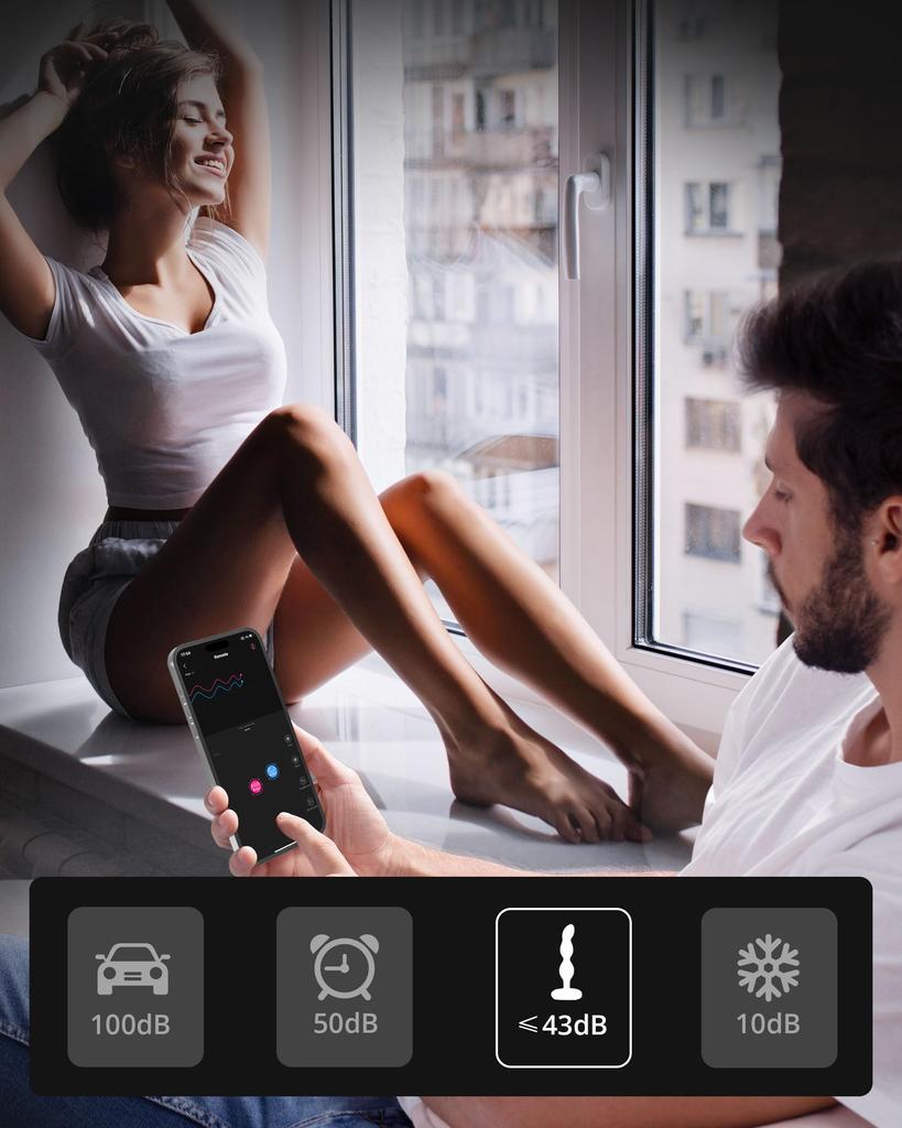 LOVENSE Ridge Anal Anal Anal Anal Adult Adult Unisex Beads, 360° Rotation, Vibrator, Vibrator, Plug, Development, Prostate, Vibrator, Toys, Goods,