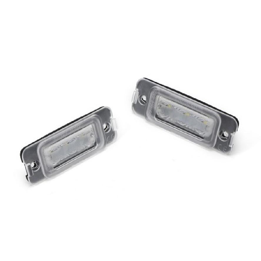 White CAN-bus LED License Plate Lights For Mercedes ML GL R Class W164 X164 W251