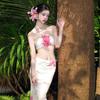 2025 Women's Strapless High Waist Beach Dress & Bikini Set - Sanya
