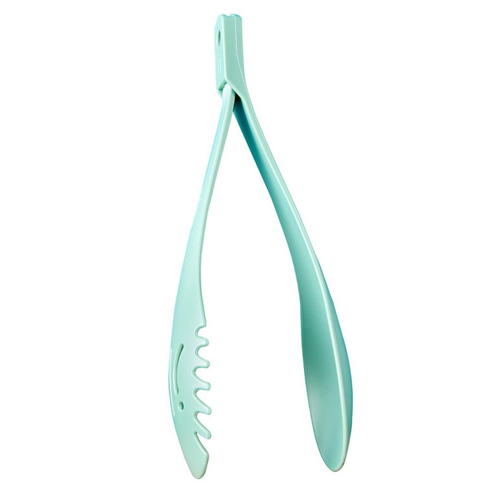 3-in-1 Food Tongs,Household Heat Resistant Food Clamp for Cooking,Multi-Functional Leaky Spoon for Fondue Kitchen Supplies