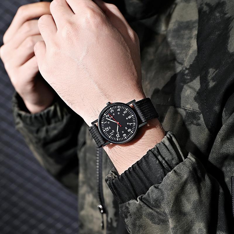 Men's Waterproof Luminous Running Alarm Clock Watch