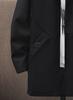 Stylish Half Street Style Long Bitter Beautiful Cool Outdoor Cold Warm Zipper Cold and Windproof Field Coat Black [Aspersio] Coat, Hooded, Outerwear,