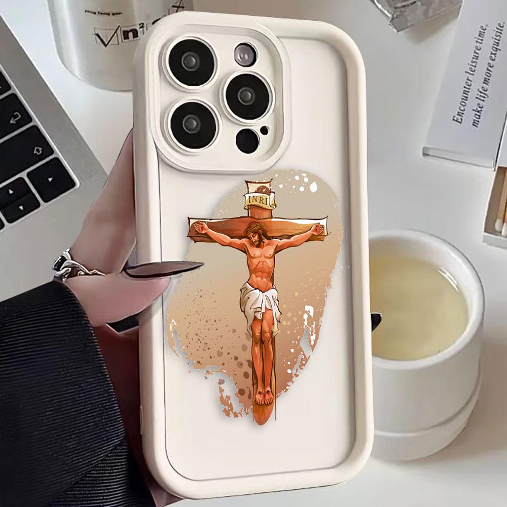 

The Cross Christian Jesus Phone Case For Xiaomi 15 15T 17 14 14T 8 11 12 12T 13 PRO MAX LITE 5GNE TPU Case DIY Shell Cover Funda Xiaomi15TPRO5G