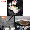Adjustable Mesh Pocket Car Roof Storage Organizer Interior Cargo Storage Bag Zipper Net Breathable Mesh Bag Car Ceiling Storage Net Pocket