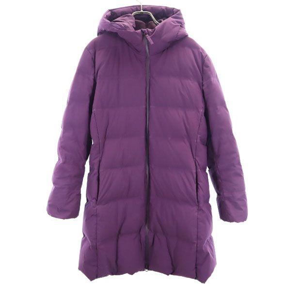 Uniqlo Seamless Down Coat XL Purple Women Used