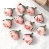 10/20Pcs Rose Artificial Flowers 3CM Silk Fake Flowers for Home Decor Wedding Decoration Garden Outdoor Craft Wreath Accessories