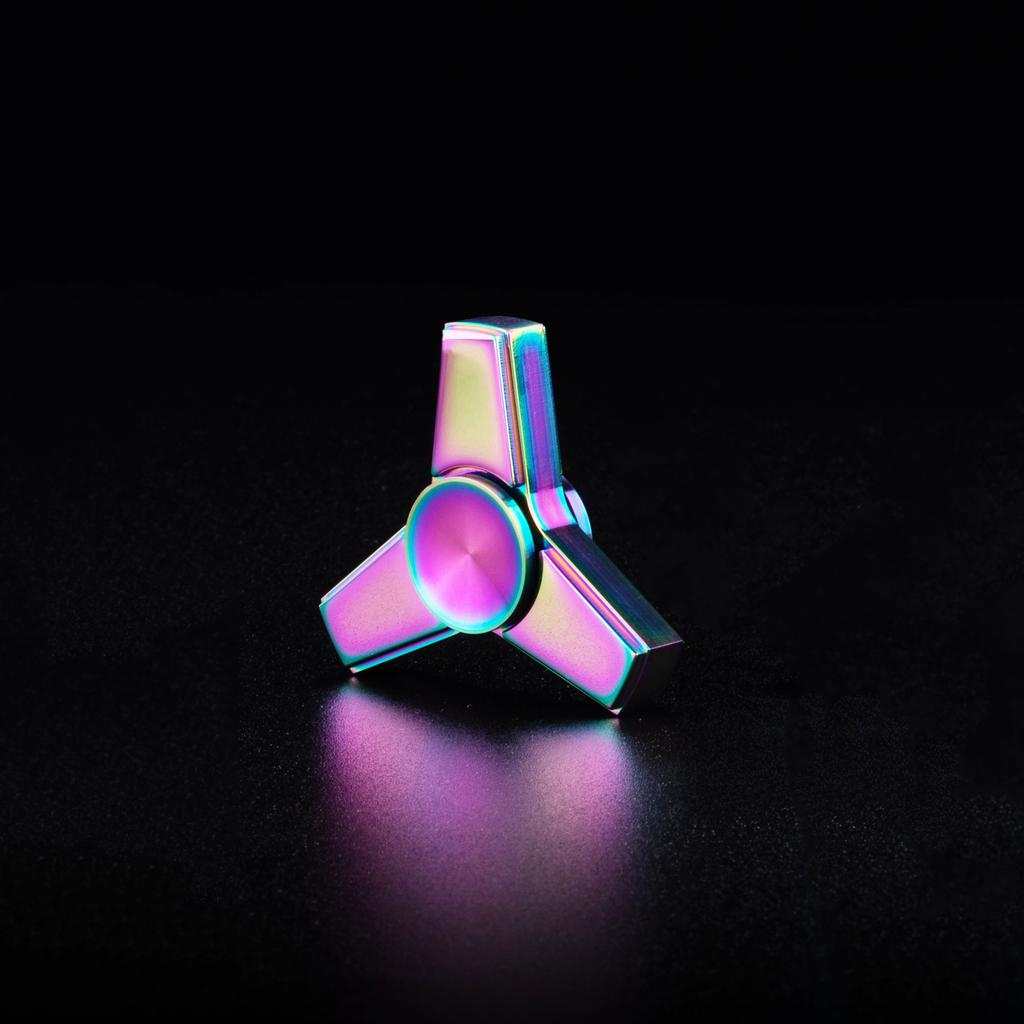 Mini Fidget Spinner Hand Spinning Top Tip Gyro EDC Metal Relieve Stress Reducing Toys Antistresse Decompression for Children