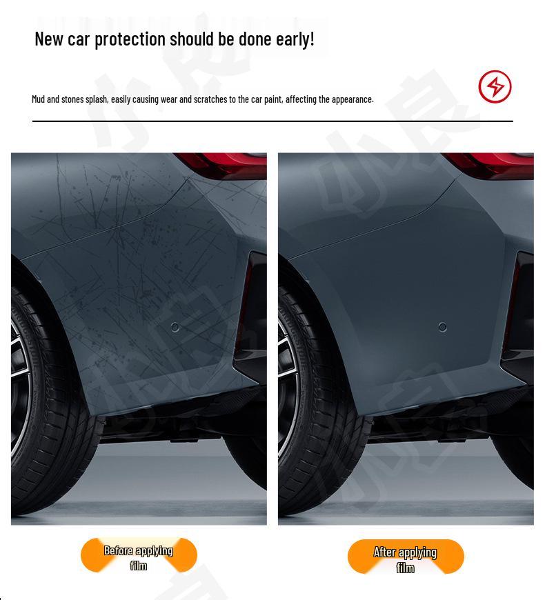 NIO ES7 Transparent TPU Protective Film for Front and Rear Bumper