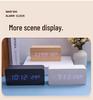 Creative Sound-Activated Wooden Clock - Multifunctional Home & Student Gift