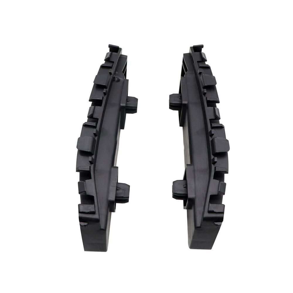 1 Pair Black Plastic Front Bumper Brackets Beam Retainer for Honda ACURA TSX 2009-2014 Exterior Parts Car Tuning Accessories