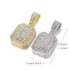 Hot Sale Hip Hop Diamond Square Pendant - Minimalist Cool Style