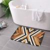 1PC X-Frame Timber Pattern Kitchen Rug Non-Slip Door Mat Pop design Bathroom Rug Bath Mat Carpet for Home Sink Laundry ecoreeree