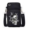 Flowers Fashion Women's Mobile Phone Bag Universal Women's Wrist Purse Messenger Bag