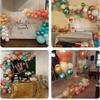 Rose Gold Combo Balloon Arch Wreath Set Birthday Wedding Graduation Bachelor Baby Shower Party Set