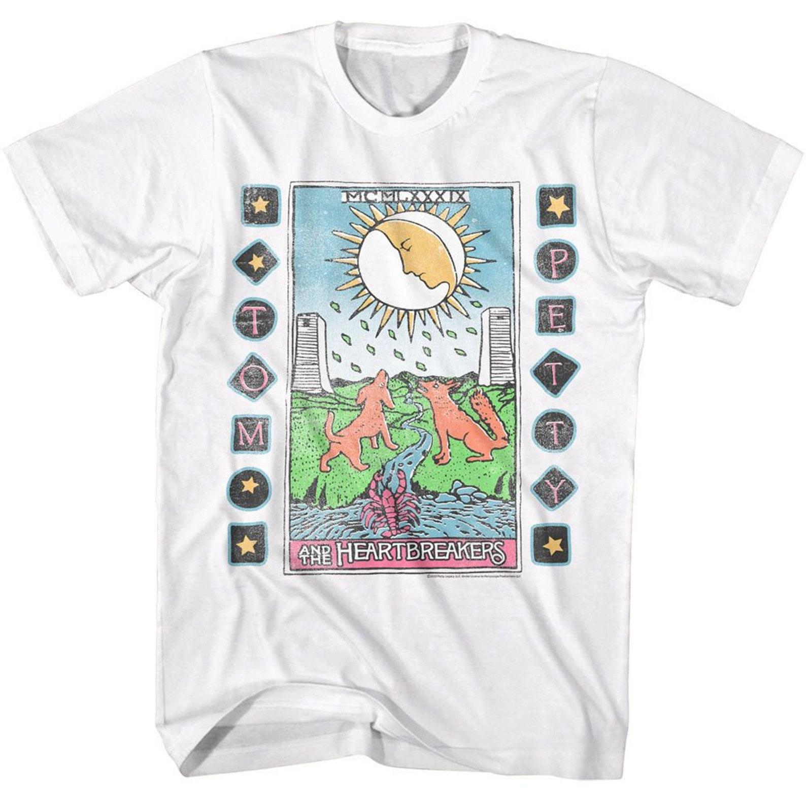 Tom Petty Tarot Card White T-Shirt M