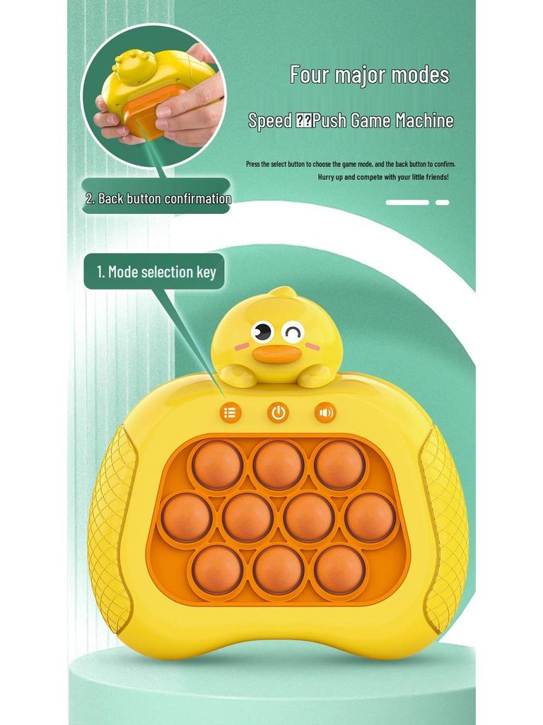 Handheld Whack-a-Mole Game Console: Educational Press & Pop Reaction Training Toy