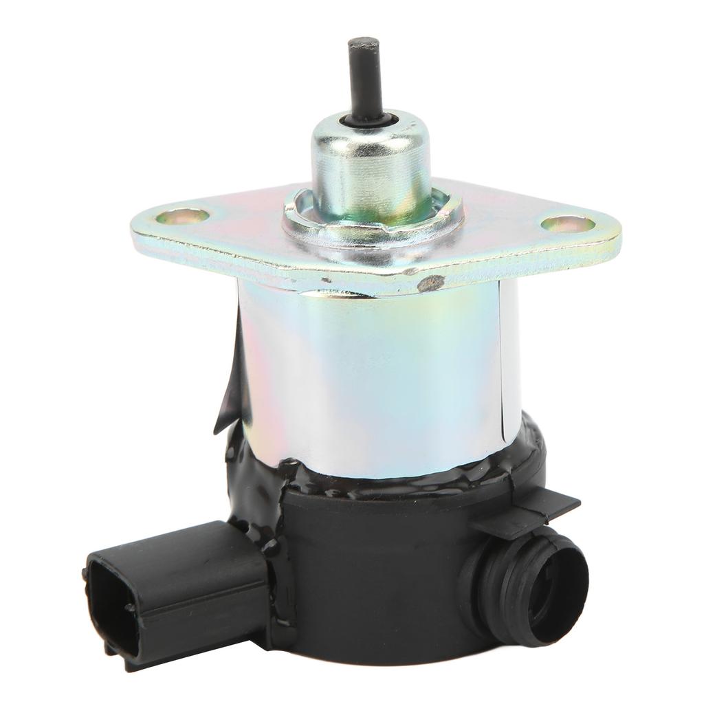 Fuel Shut Off Solenoid 12VDC 17208‑60015 Aluminum Alloy for KUBOTA ENGINES D905 D1005 D1105 V1305 V1505 ETC