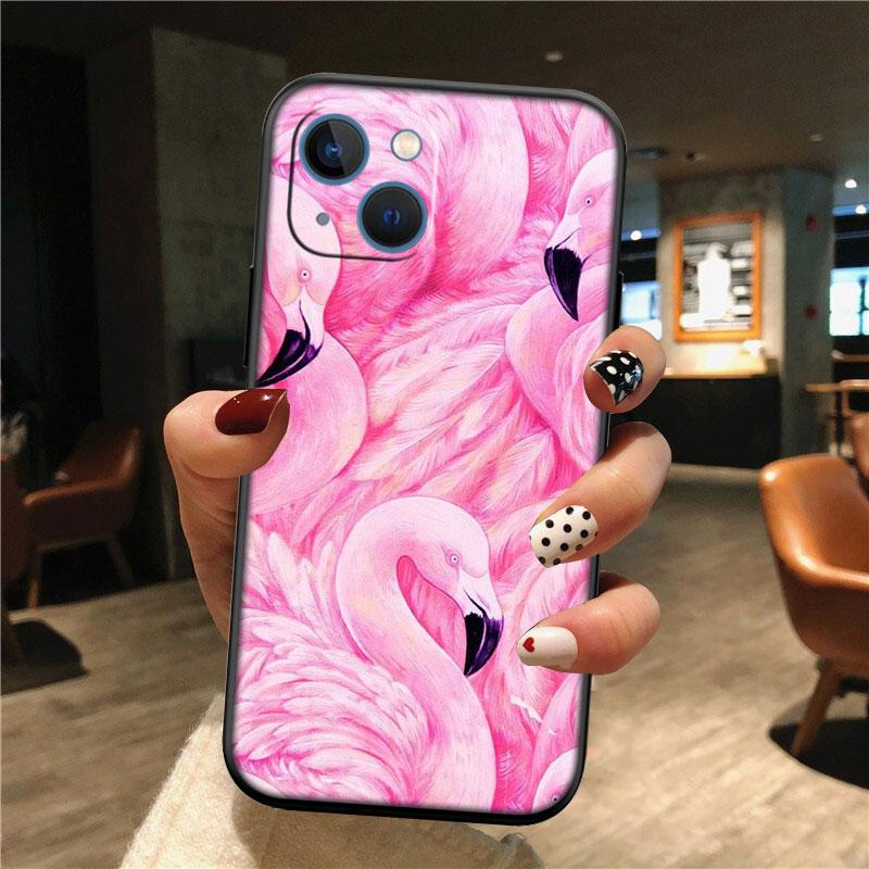 IK28 Flamingos Pink New High-End Shell Phone Case for iPhone SE X XS XR 16E 17 11 Pro Max 8 7 6 6s Plus Air