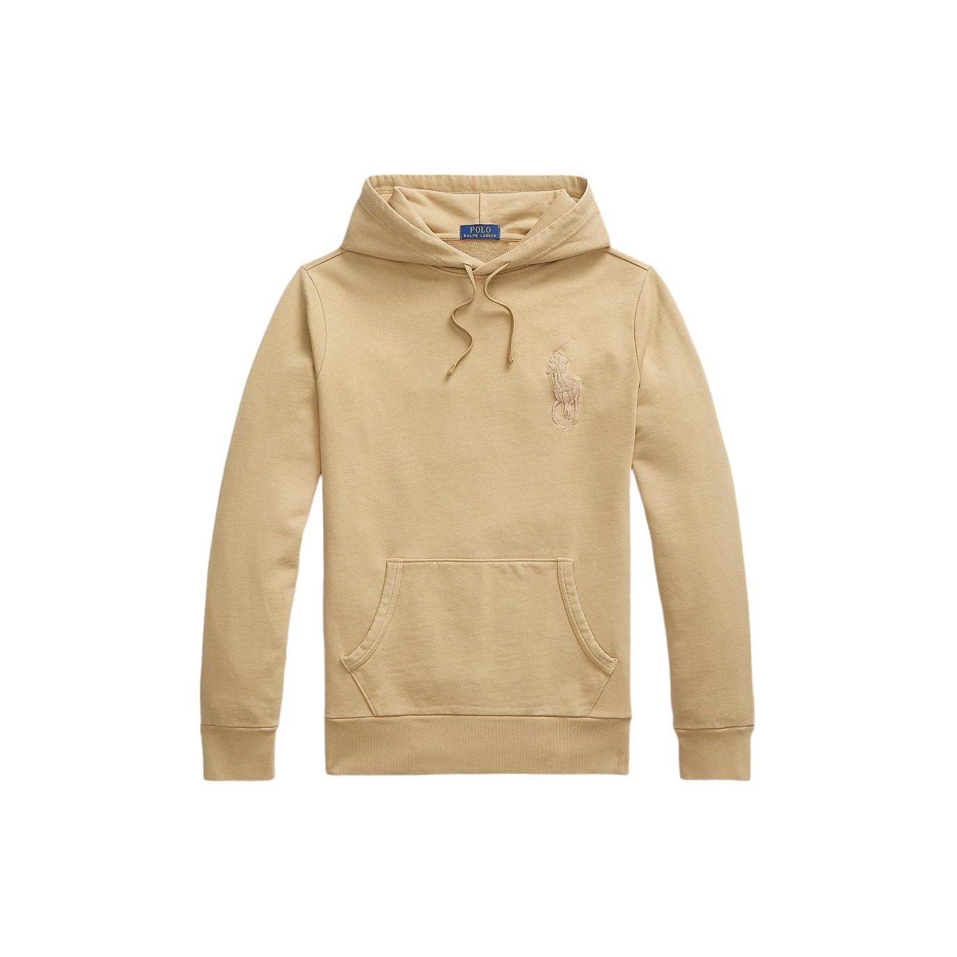 

Polo Ralph Lauren Однотонное худи с вышивкой логотипа на кулиске Мужские худи Пляжный бежевый MNPOKNI16823626-250 XS