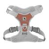 Adjustable Reflective Stripe Pet Harness Oxford Cloth Vest for Outdoor Walking Cats Dogs Orange Size M
