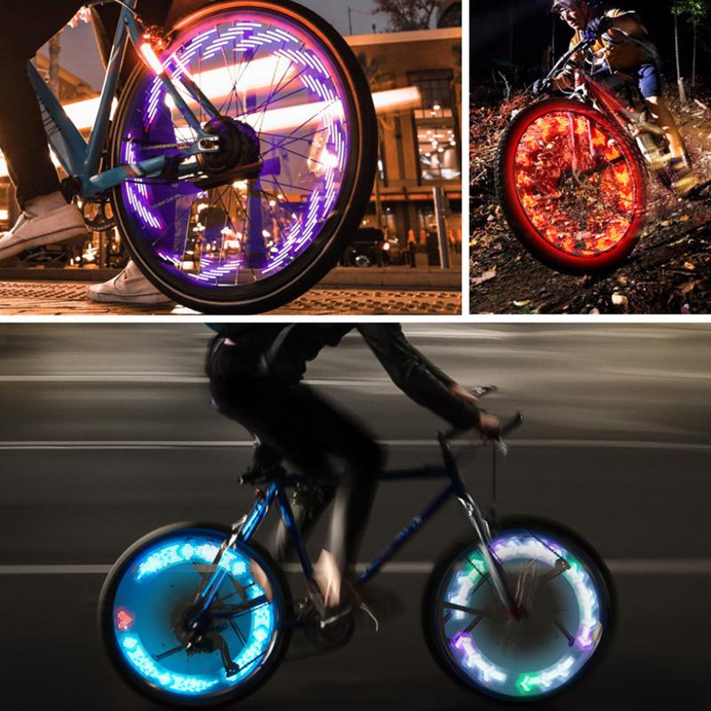 Solar Powered LED Bicycle Light Windmill Style Hub Lamp for E Bike Riding Eco Friendly Durable Night Safety Gear