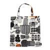 Tote Bag 67810, 67572, 68955, 69915, 73312, 73875, 73876, 74192, 73877, 73820, 74340, 74339, Black X Orange