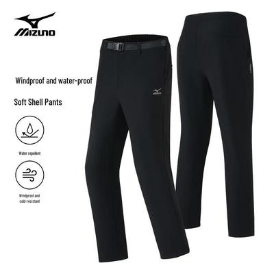 Men's Outdoor Windproof Water-Repellent Softshell Hiking Pants