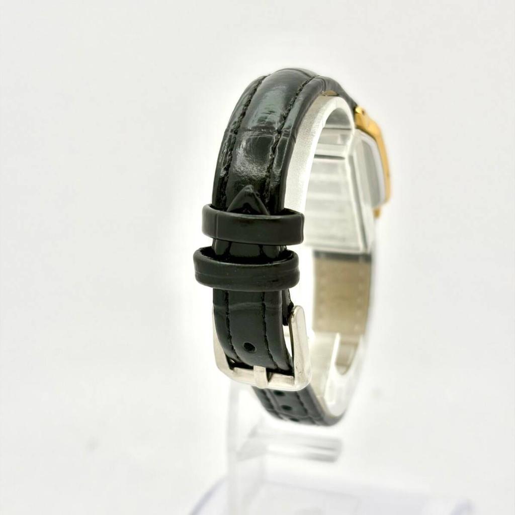 SEIKO Exceline Watch Gold Octagon 900139 New Strap [New Battery] Ladies' 2J41-5000