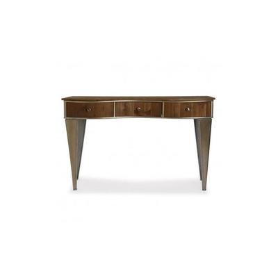 Wood and Metal Console Table - VERSA - LYOV - Height 76 Cm - Length 40 Cm