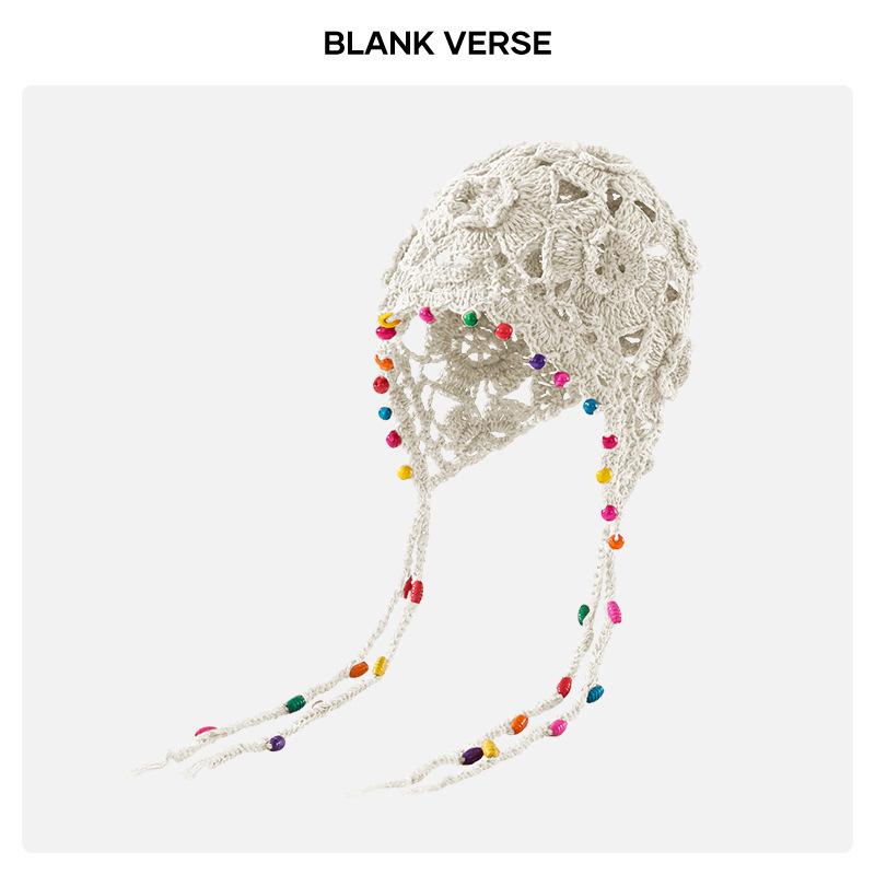 Autumn and winter hats women's warm ear protectors knitted wool hats retro dual-purpose bag hats