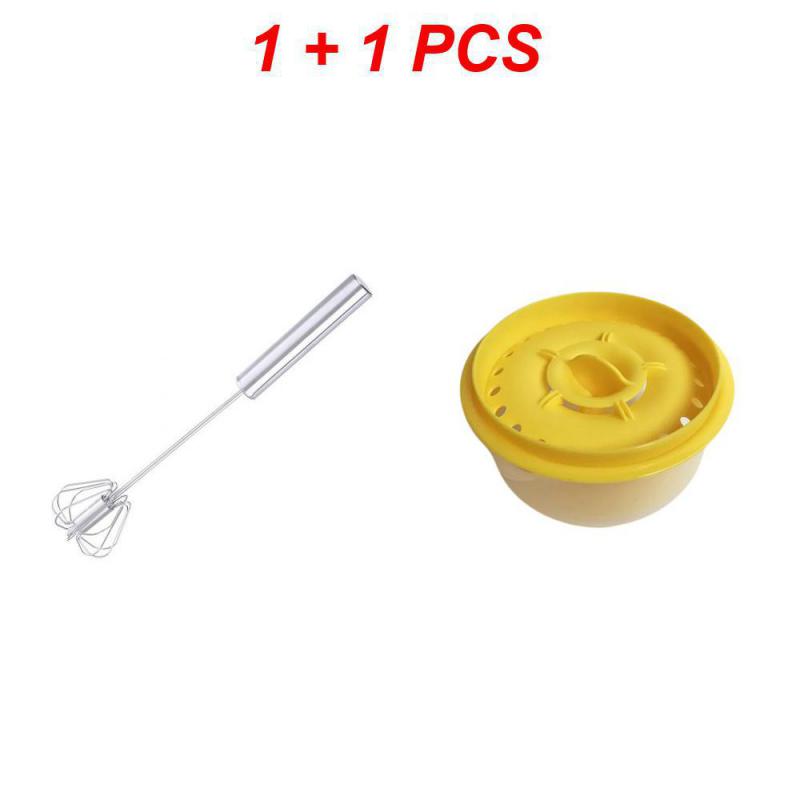 Eigelb-Trenner und transparente Küchenhelfer, Eiertrenner, Backwerkzeuge, großes Fassungsvermögen, Küchenzubehör