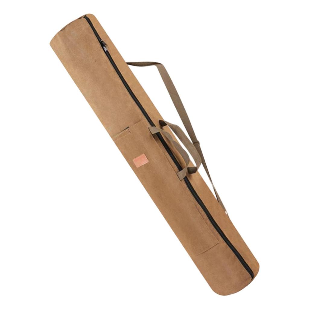 Canvas Fishing Rod Bag Protector 120cm Fishing Gears Organizer Pole Case Travel Carrier for Lures Traveling Gifts Outdoor Line