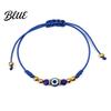 Evil Eye Bracelet String Adjustable Braided Rope Good Luck Amulet