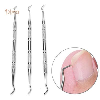 BEAUTY-NAIL GOODs Lima elevadora de dedos encarnados de doble cara, herramienta de corrección para el cuidado de la manicura y pedicura