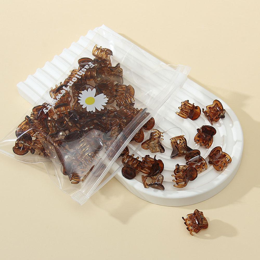 

30 шт./пакет 1,5 см женские мини-заколки для волос в виде крабов, цветные заколки для девочек, милые детские заколки, аксессуары для волос, заколки, подарок Single code